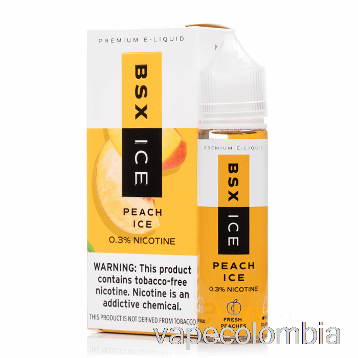 Vape Desechable Melocotón Hielo - Bsx Ice - 60ml 3mg